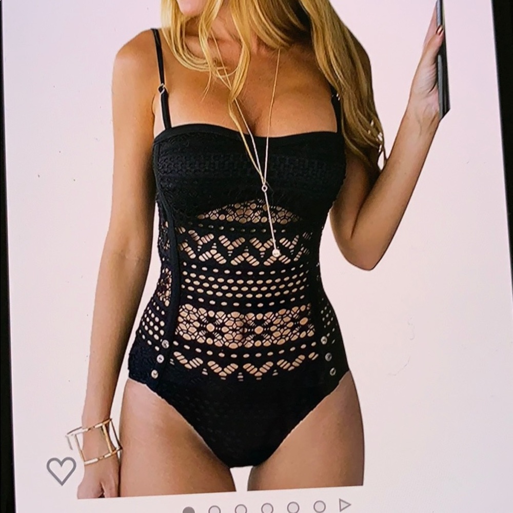 One piece bathing suit
